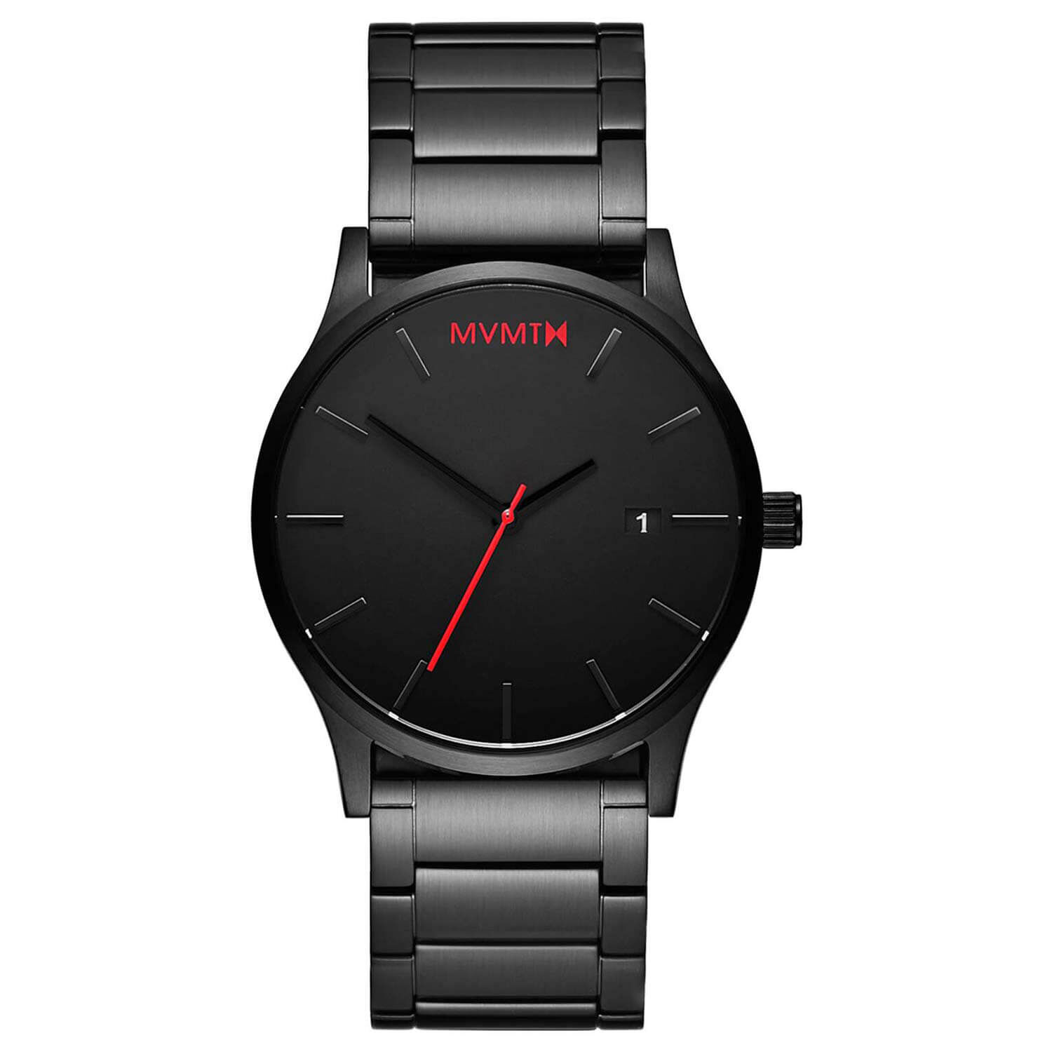 MVMT Men's Classic Black Plated Watch