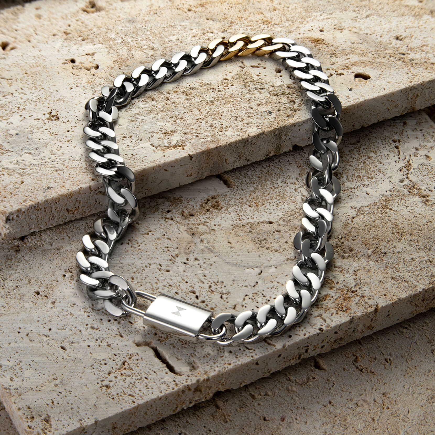 Chunky Padlock Necklace