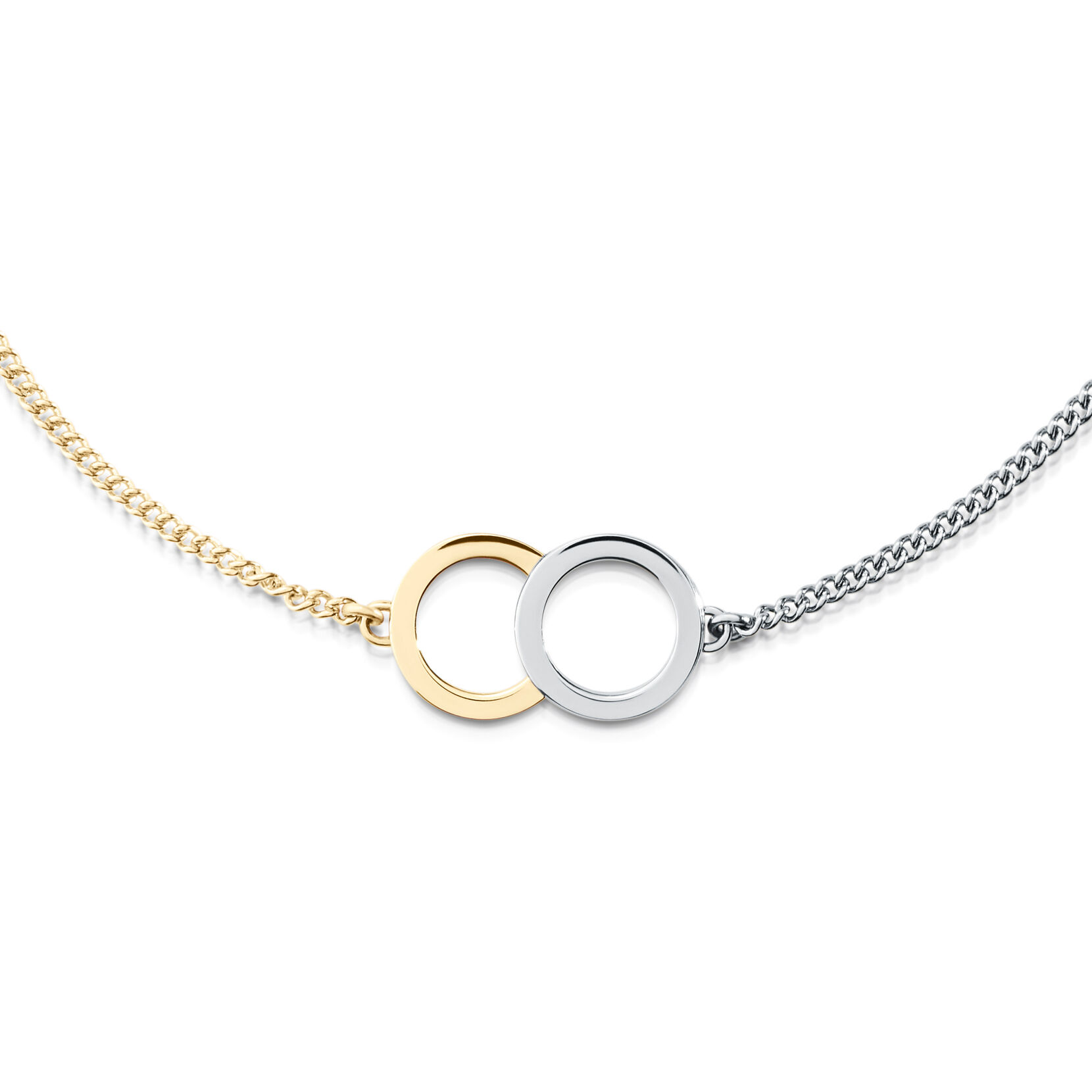 Locked Ring Chain Bracelet
