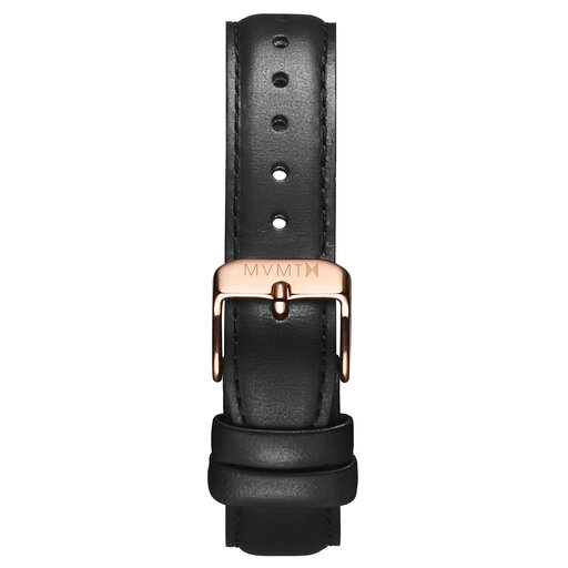 Boulevard - 18mm Black Leather