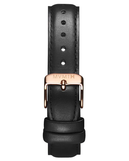 Boulevard - 18mm Black Leather