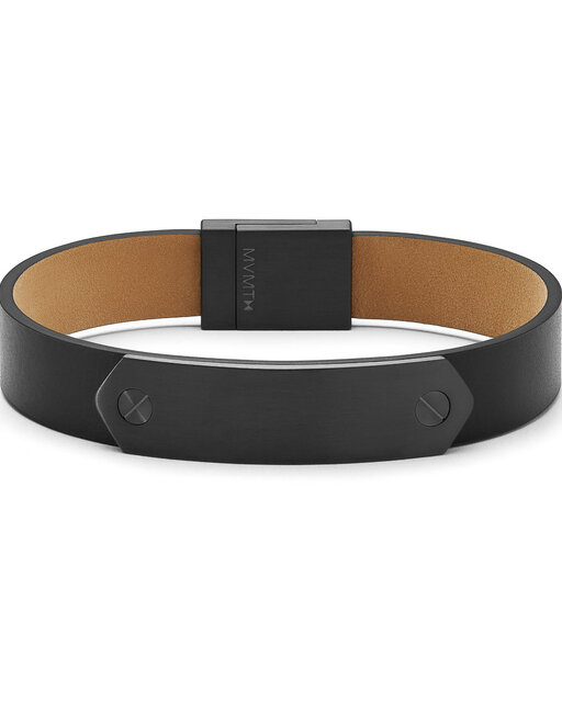Leather ID Bracelet