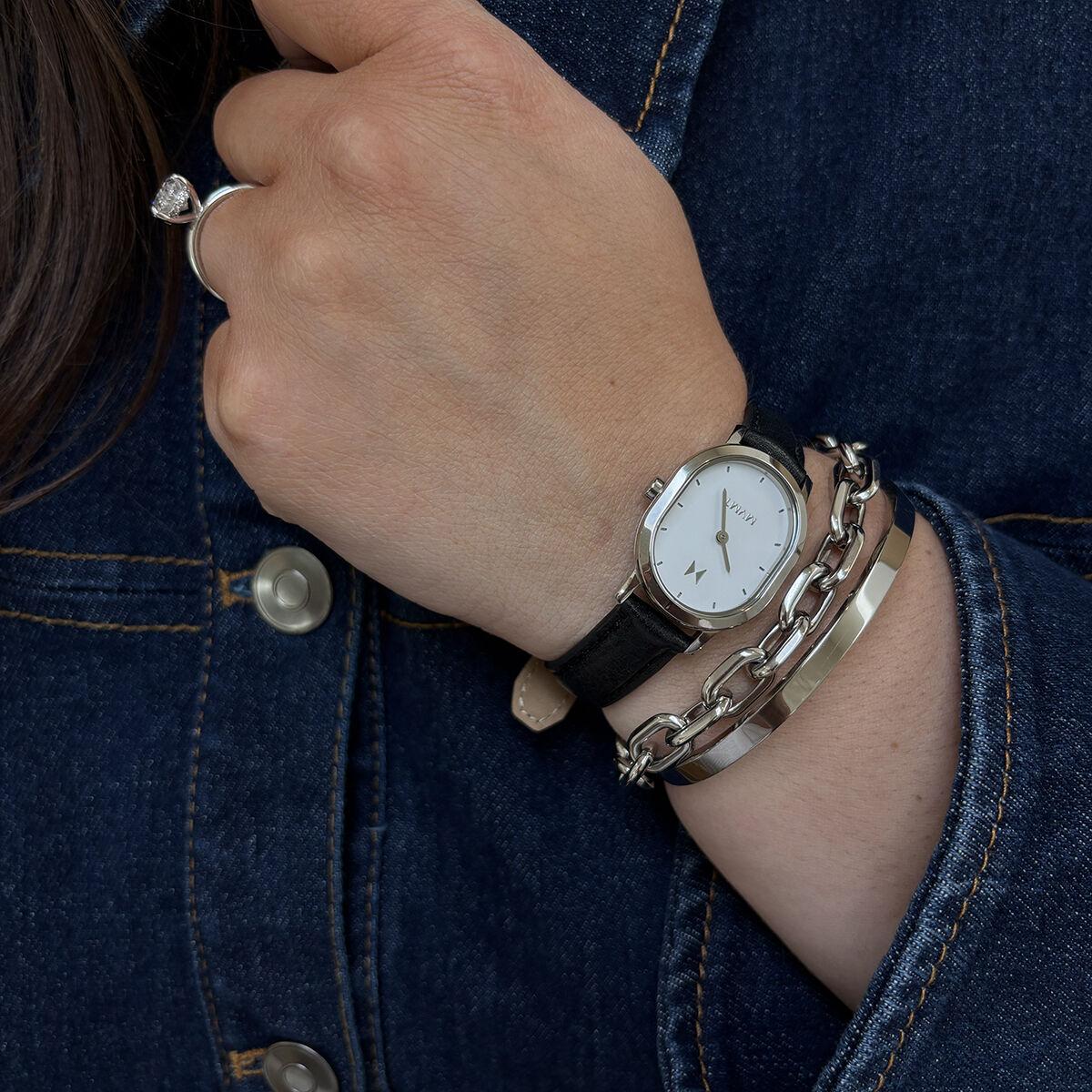 イチミオ　OW M Legacy Slim Automatic - Mocha Bronze Men's Automatic Dress Watch