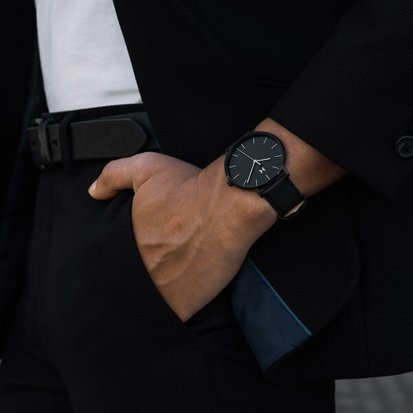 Legacy Slim in Panther Black, Men's Dress Watches