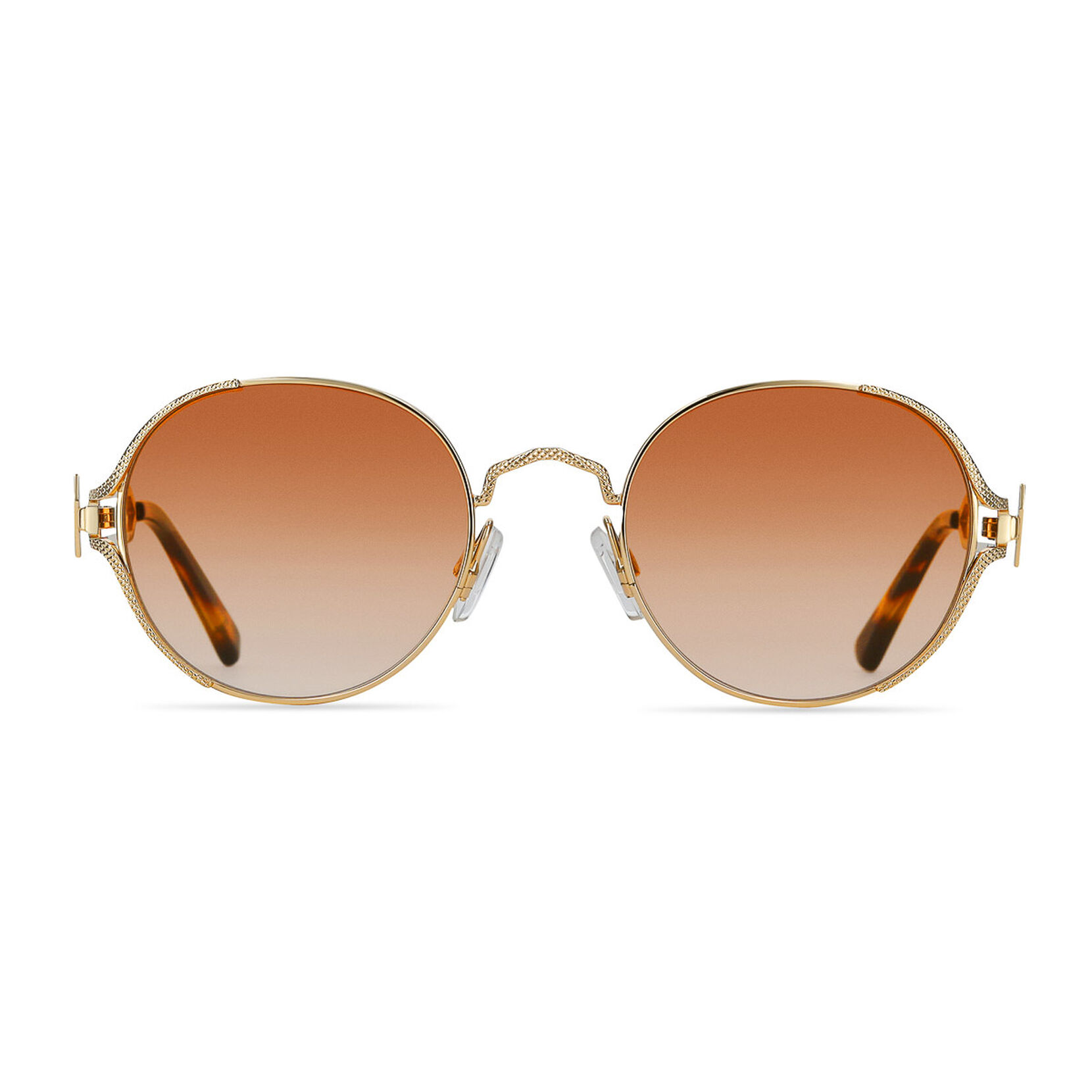 Party Favor Edition - Amber Orange Polished Gold + Amber Orange Lens Non-Polarized