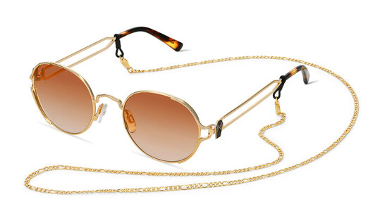 Party Favor Edition - Amber Orange Polished Gold + Amber Orange Lens Non-Polarized