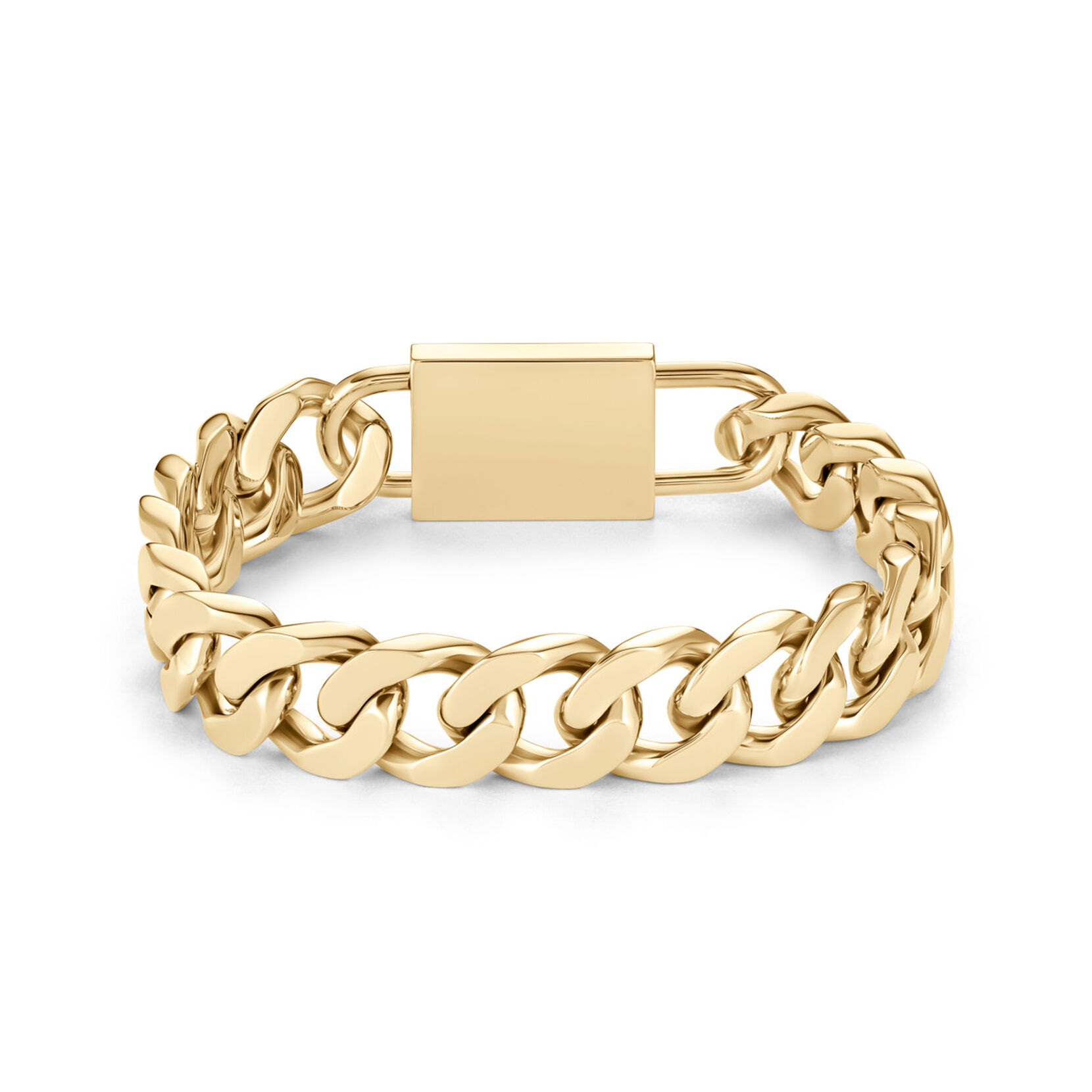 Chunky Padlock Bracelet