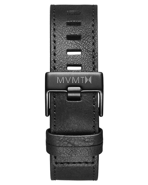 Chrono - 22mm Black Leather