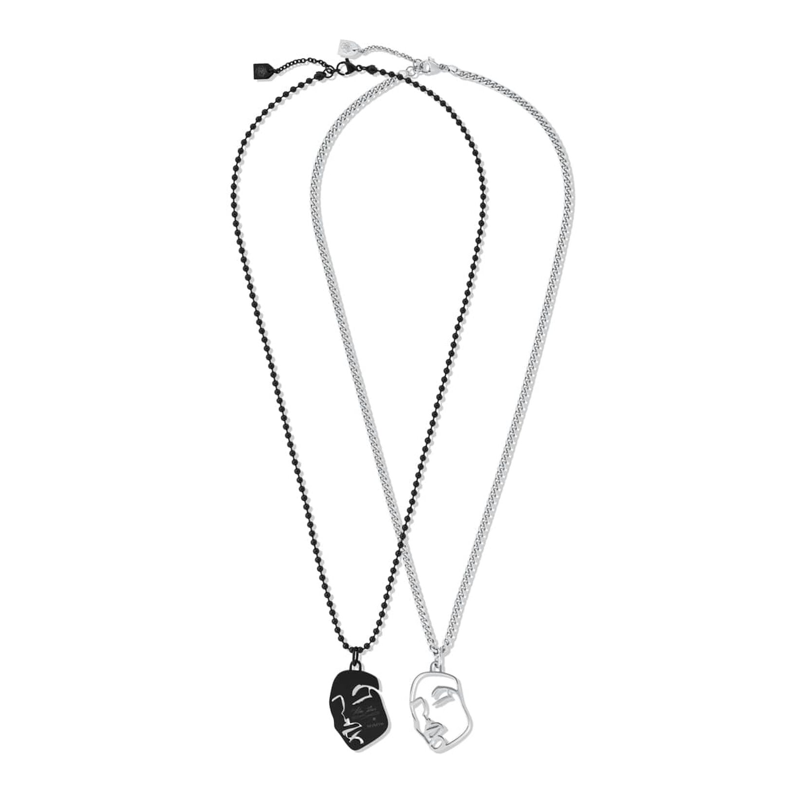 Yin & Yang Necklace Set