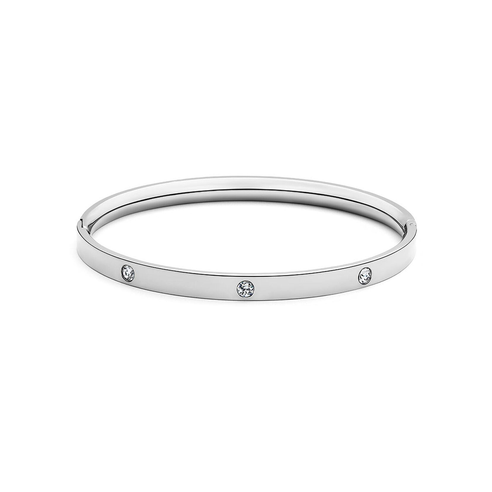 Crystal Ellipse Bangle