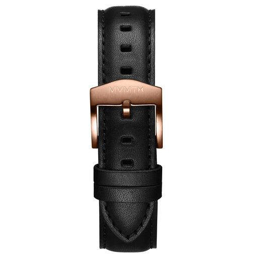 Arc Automatic - 20mm Black Leather