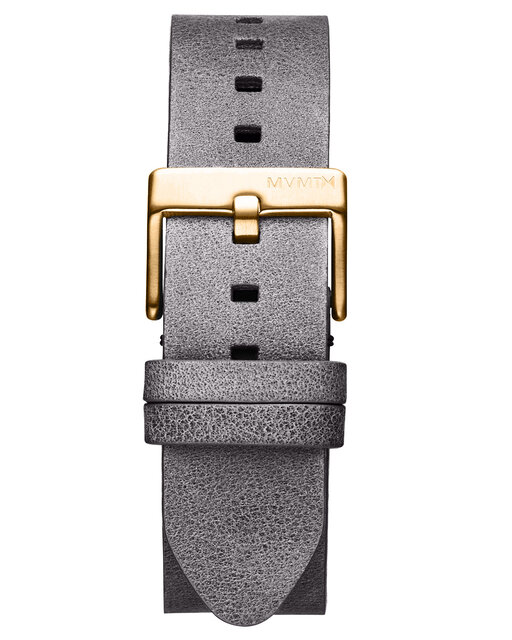 Rise - 20mm Grey Leather