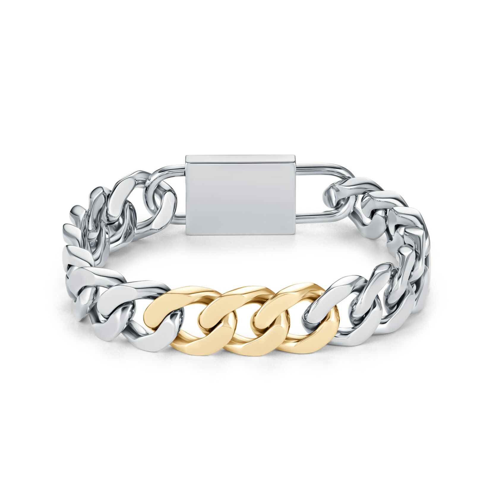 Chunky Padlock Bracelet