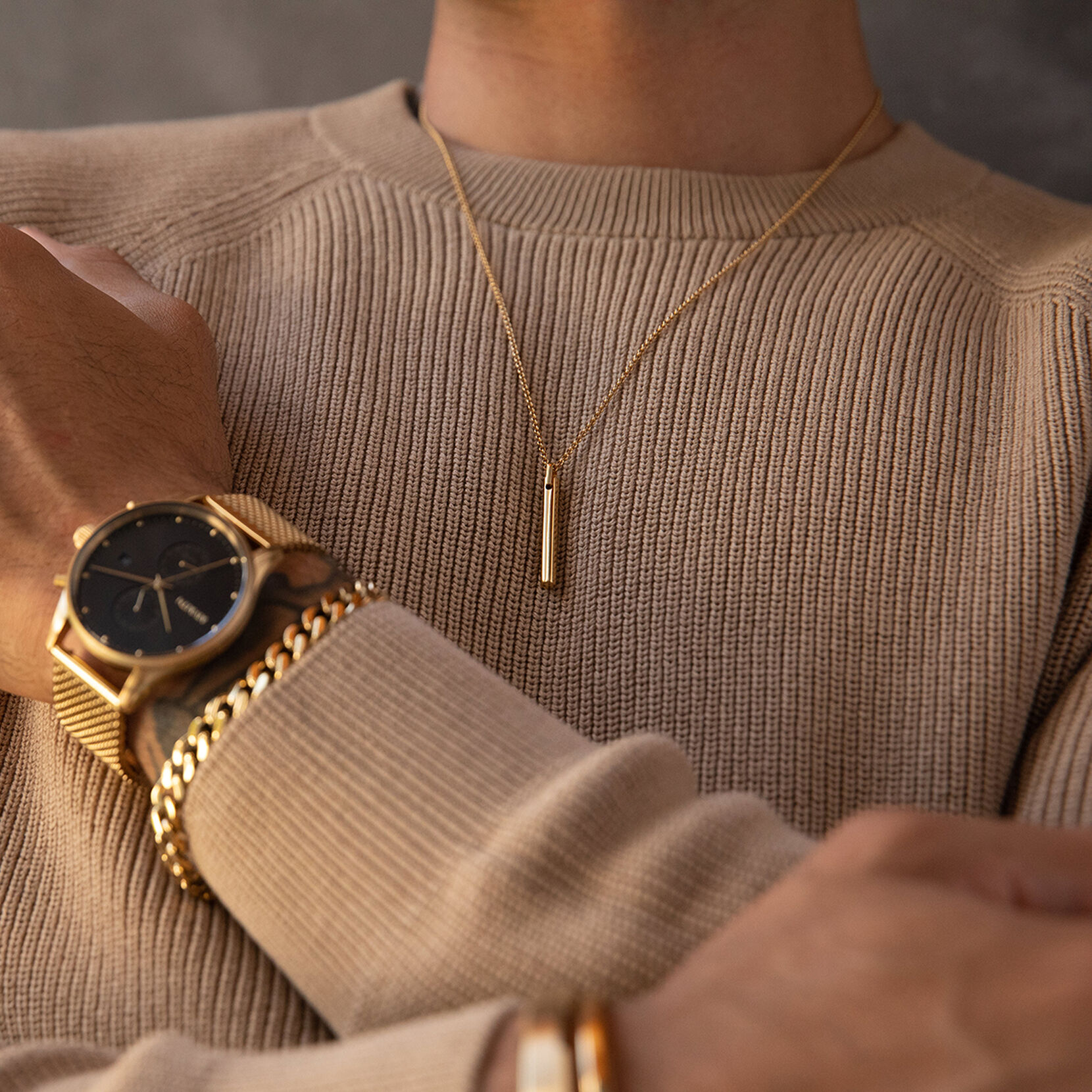 Monolith Pendant Necklace