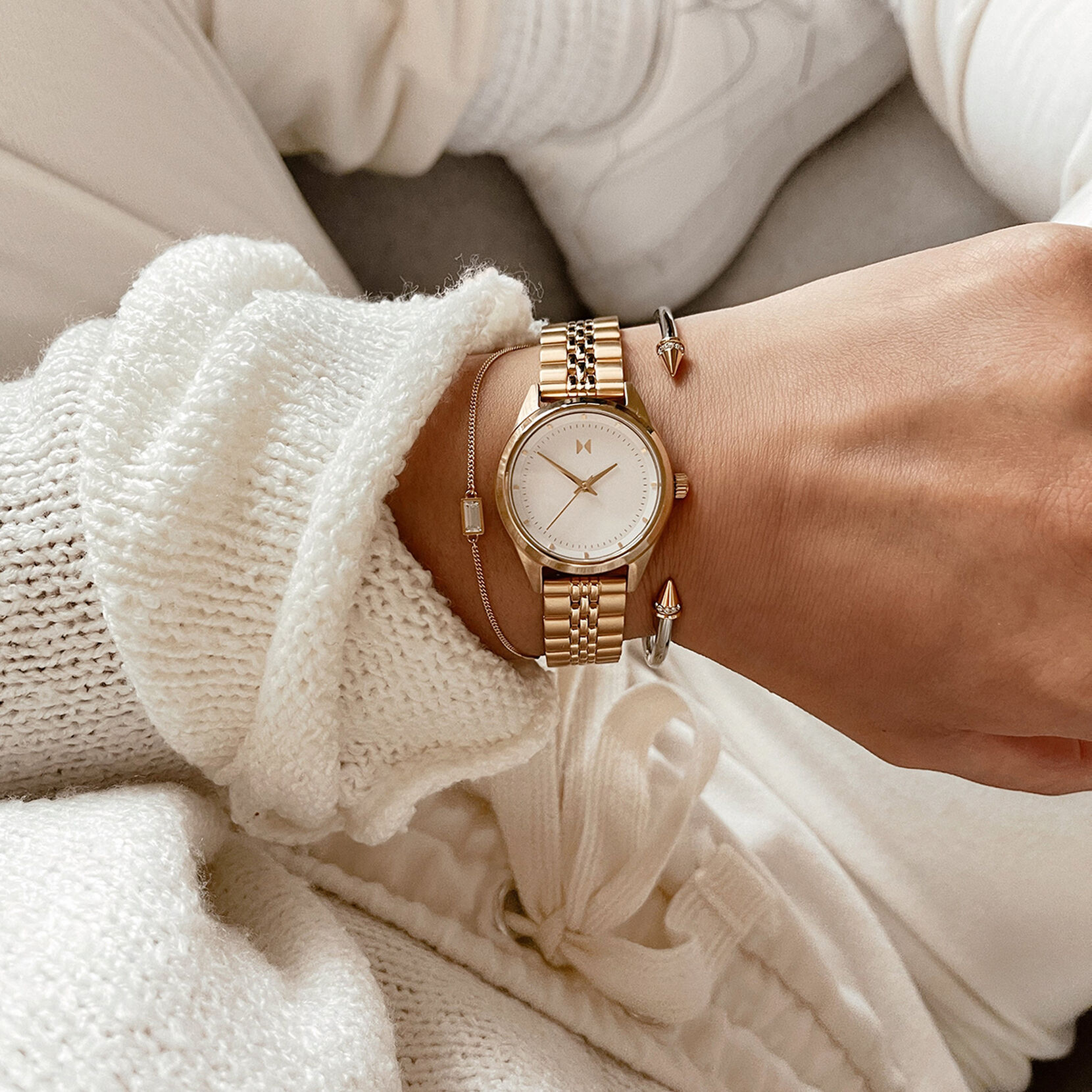 Rectangle Chain Bracelet