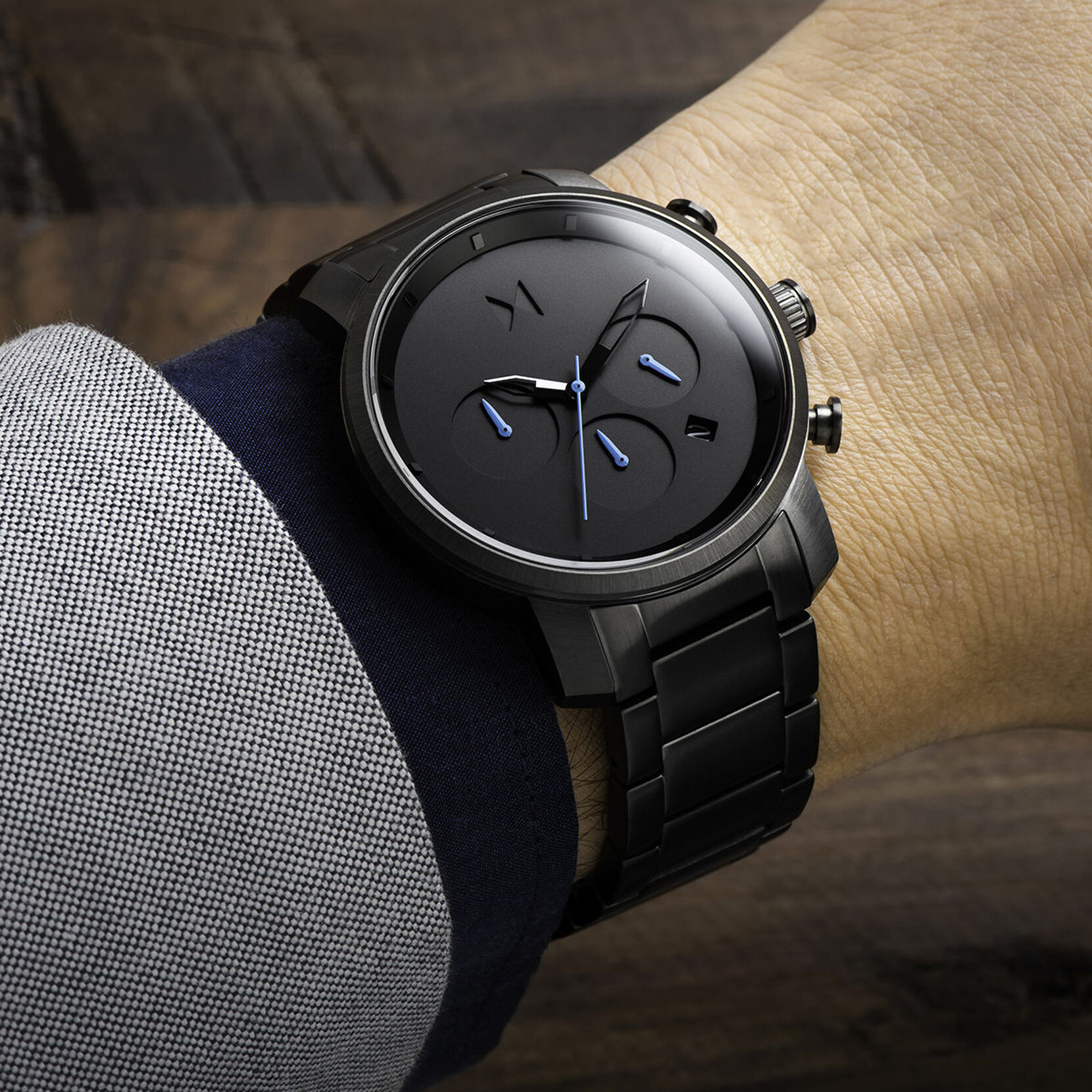 Chrono 40mm Gunmetal