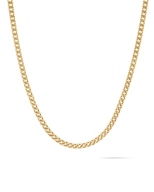 Curb Chain Necklace - 3MM