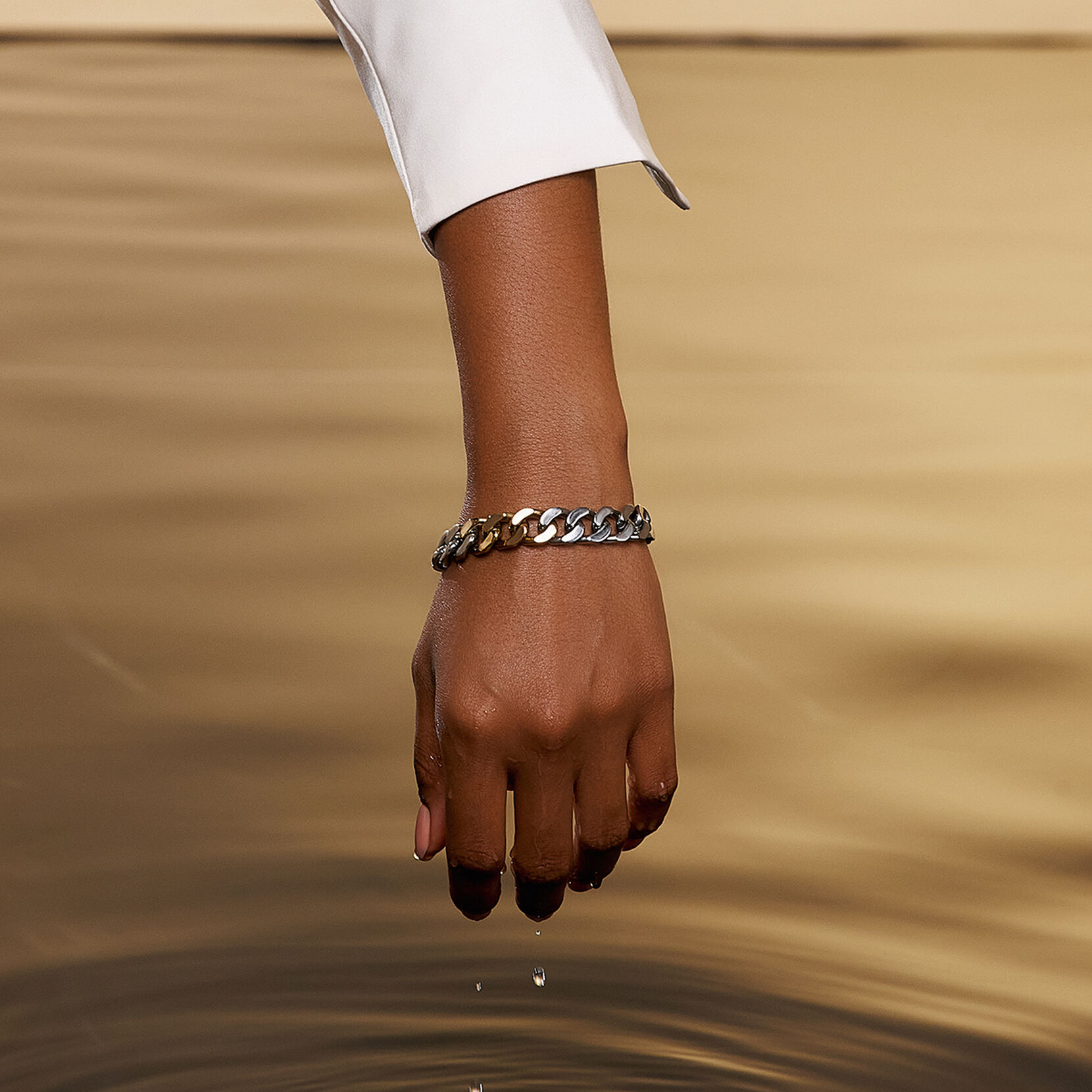 Chunky Padlock Bracelet