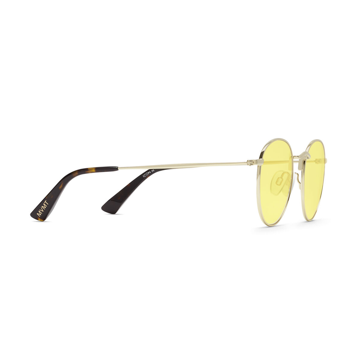 Icon Gold Shield Eyewear MVMT