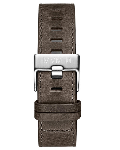 Chrono - 22mm Grey Leather