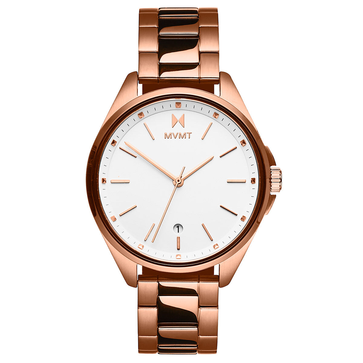 Mvmt rose gold watch clearance