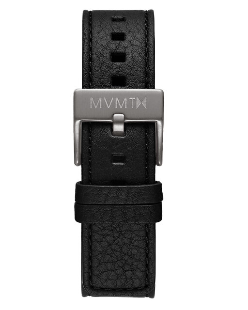 40 Series - 20mm Black Leather