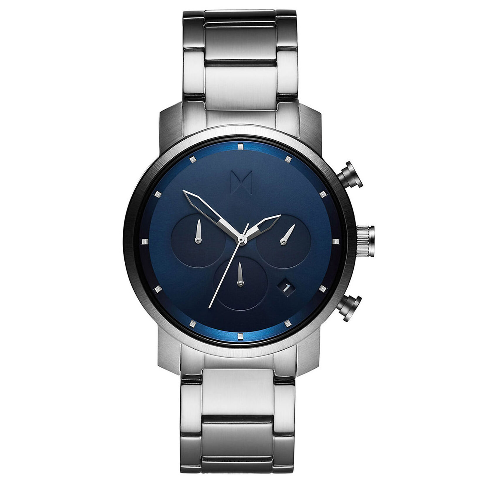Chrono 40mm Navy Silver