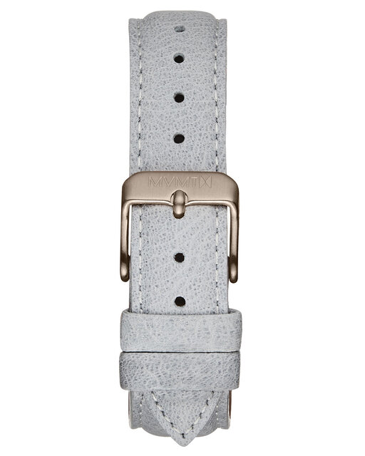Boulevard - 18mm Light Grey Leather