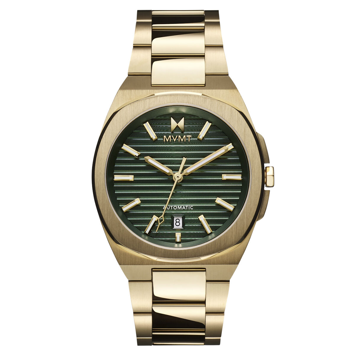 Odyssey II Automatic Watch in Gilded Green — 70s Inspired