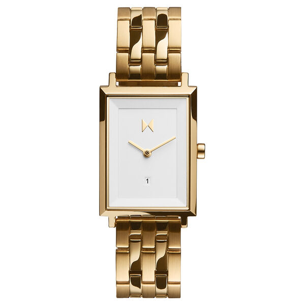 Signature Square Charlie Gold Watch | Women