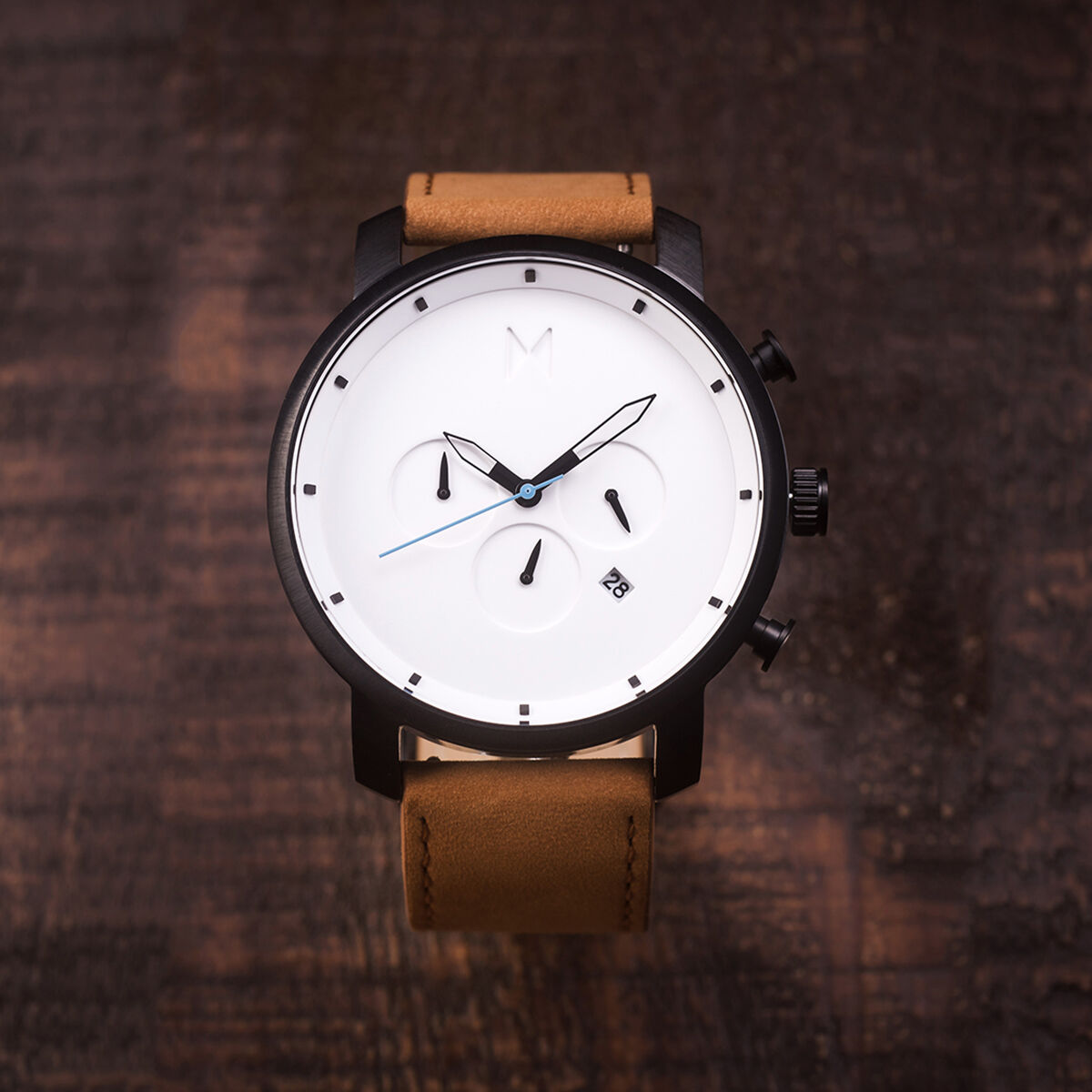 White Black Chrono Men s Watch Collection MVMT
