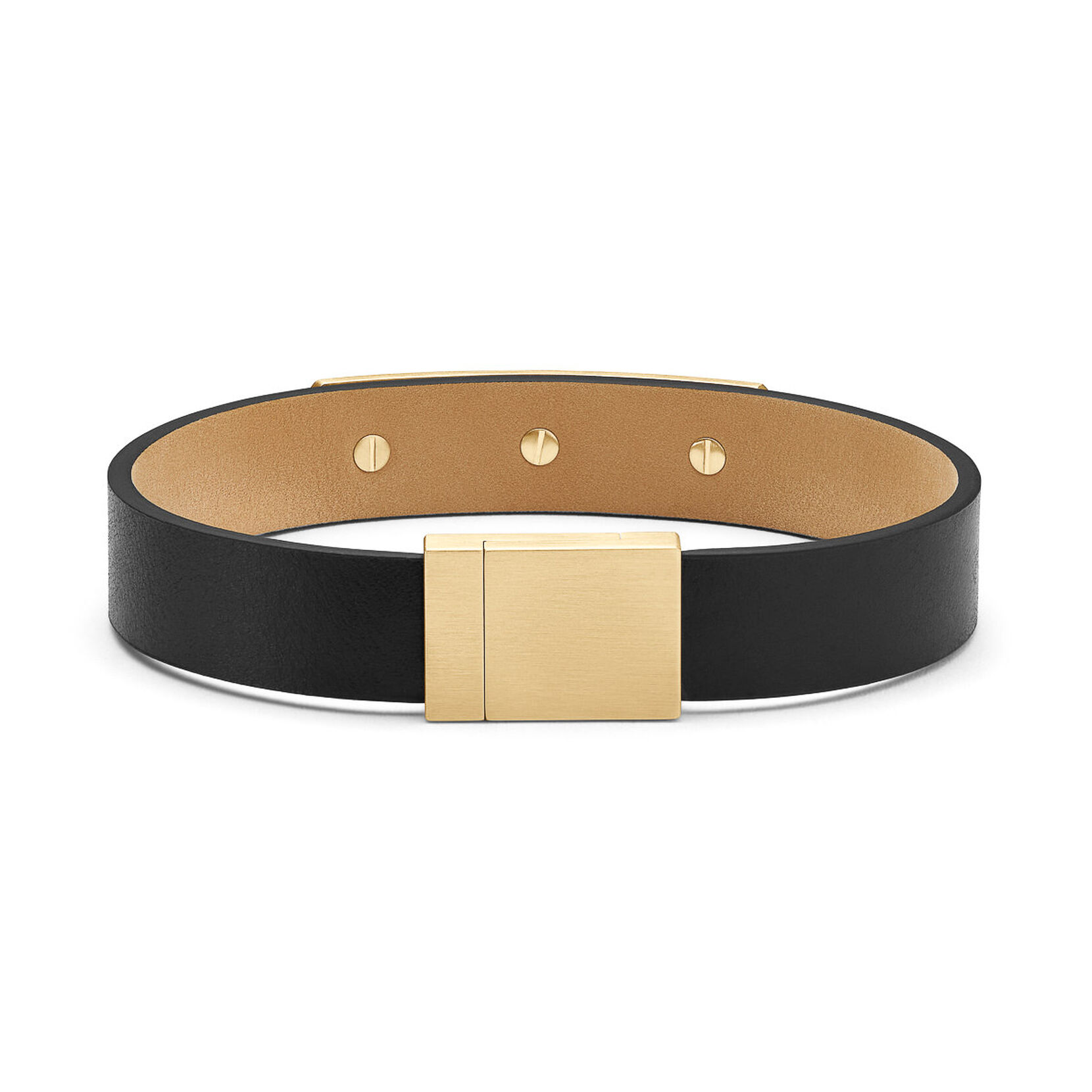 Leather ID Bracelet