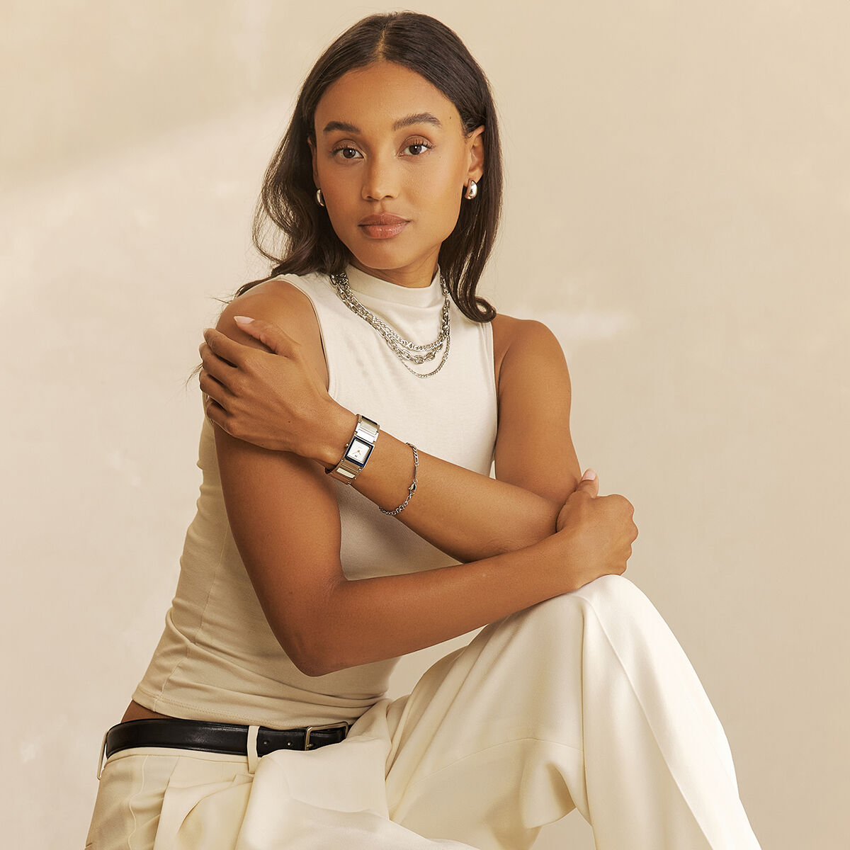 Figaro Chain Bracelet - Womens Jewelry | MVMT