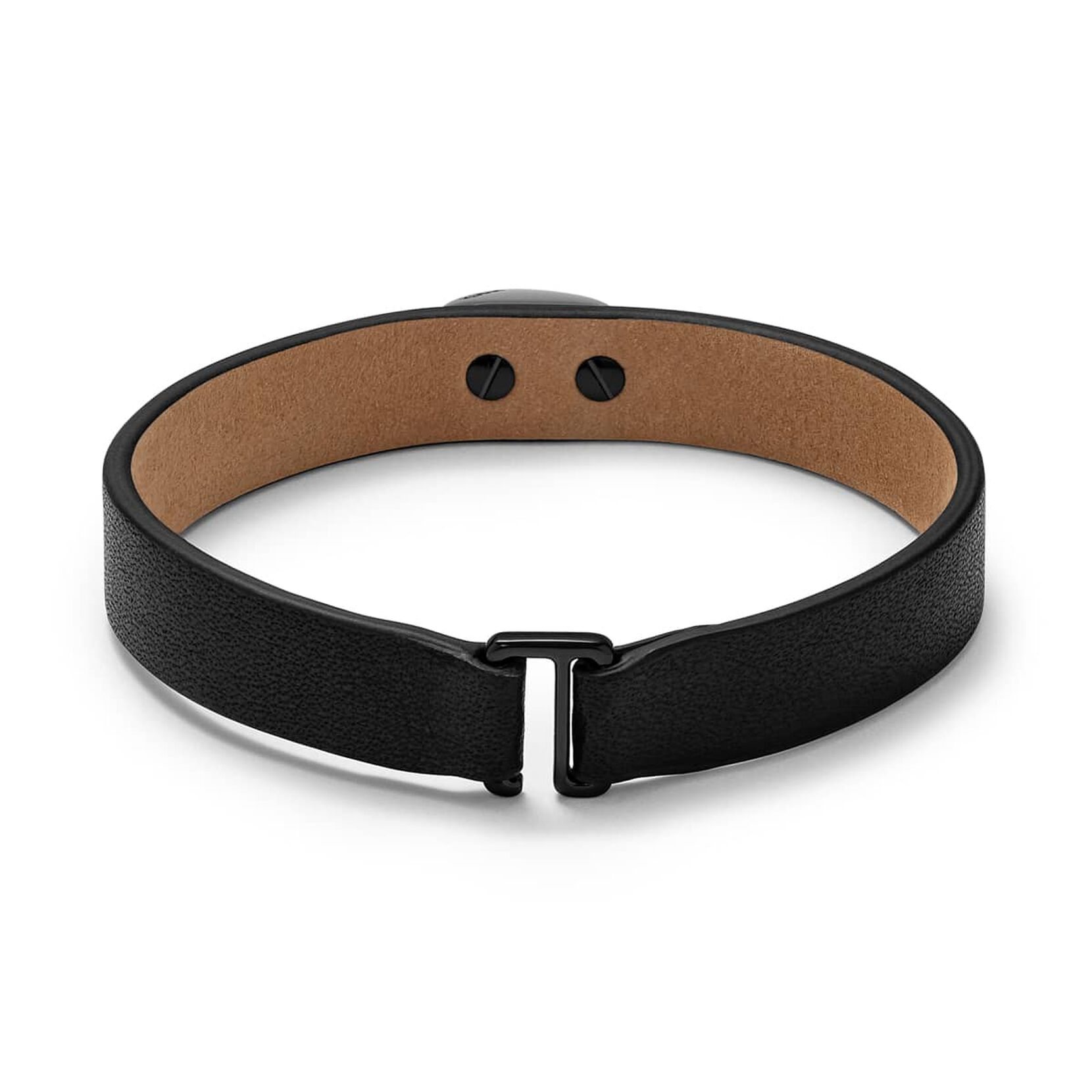 Leather Heartlock Bracelet