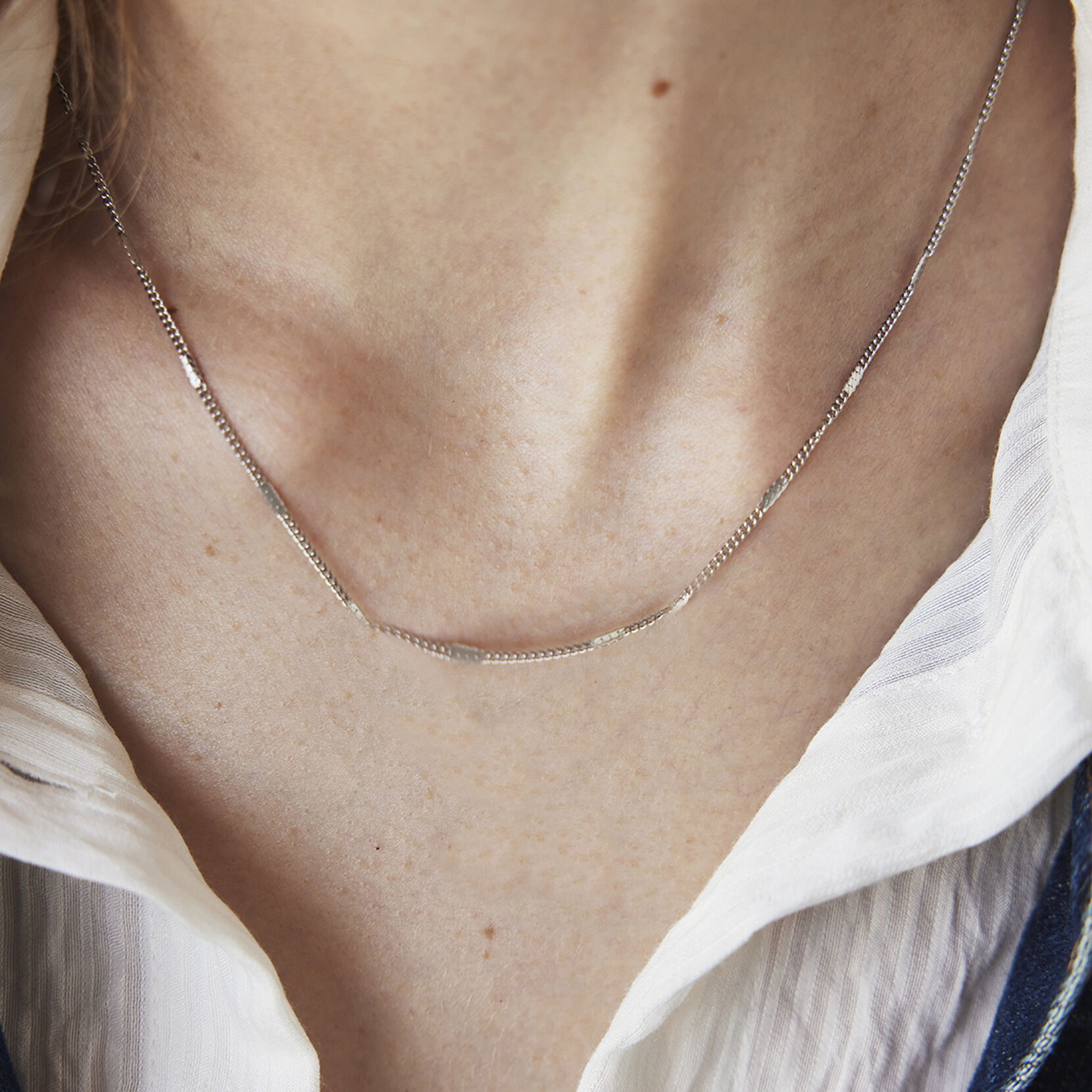 Stamped Chain Necklace