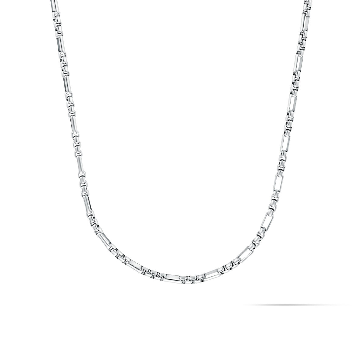 Figaro Box Chain Necklace - Mens Jewelry | MVMT