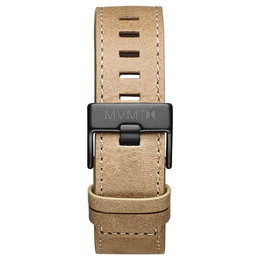 Chrono - 22mm Sandstone Leather