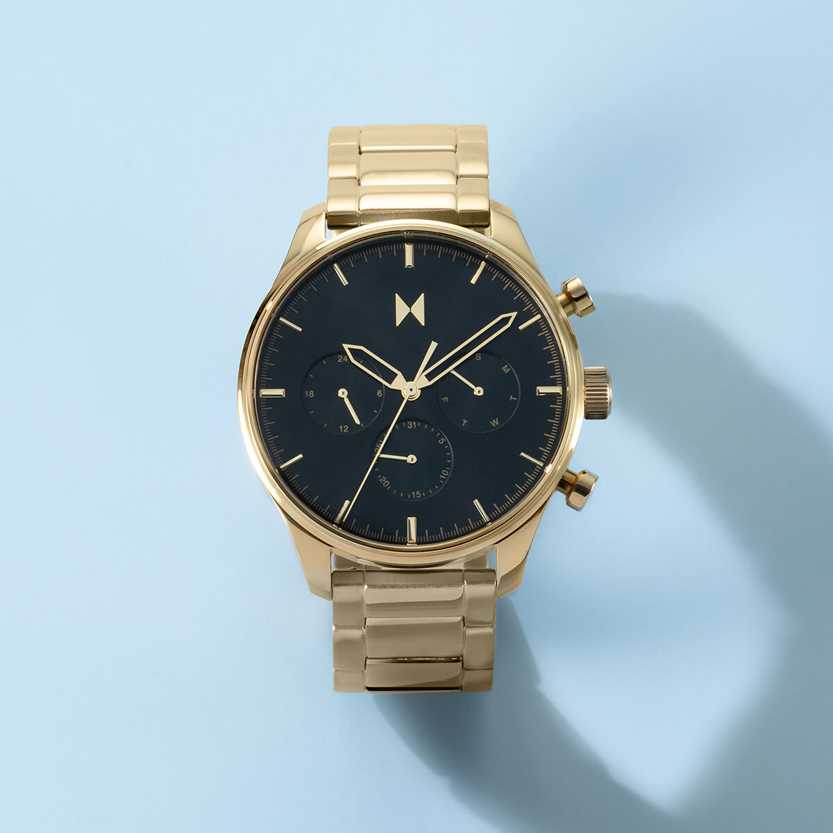 Mvmt watches men gold top
