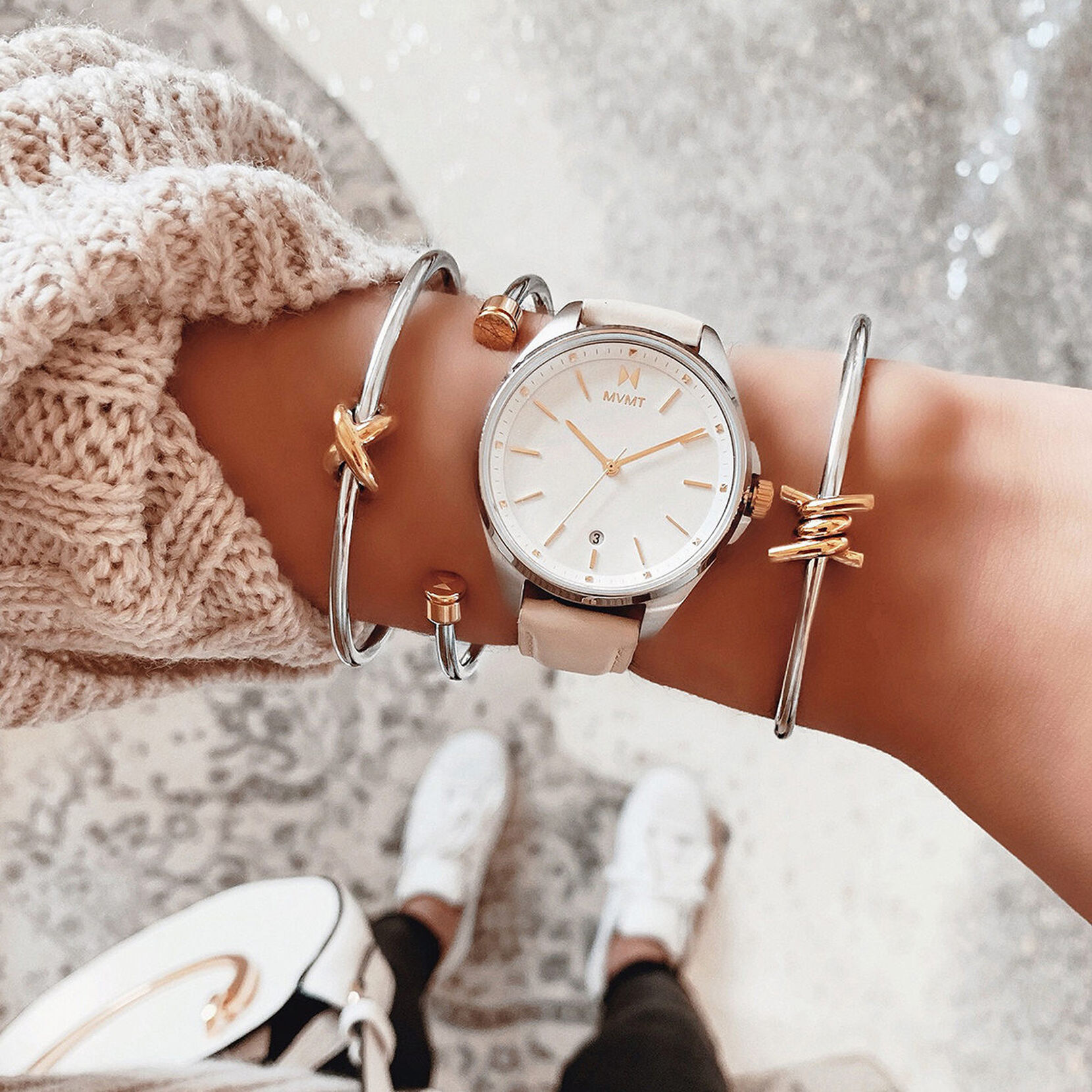 Malibu Blanc Women's Watch, 36mm