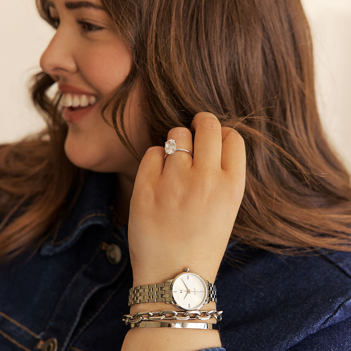 Avenue II by MVMT — Women's Petite Watch in Silverlake Metallic | MVMT