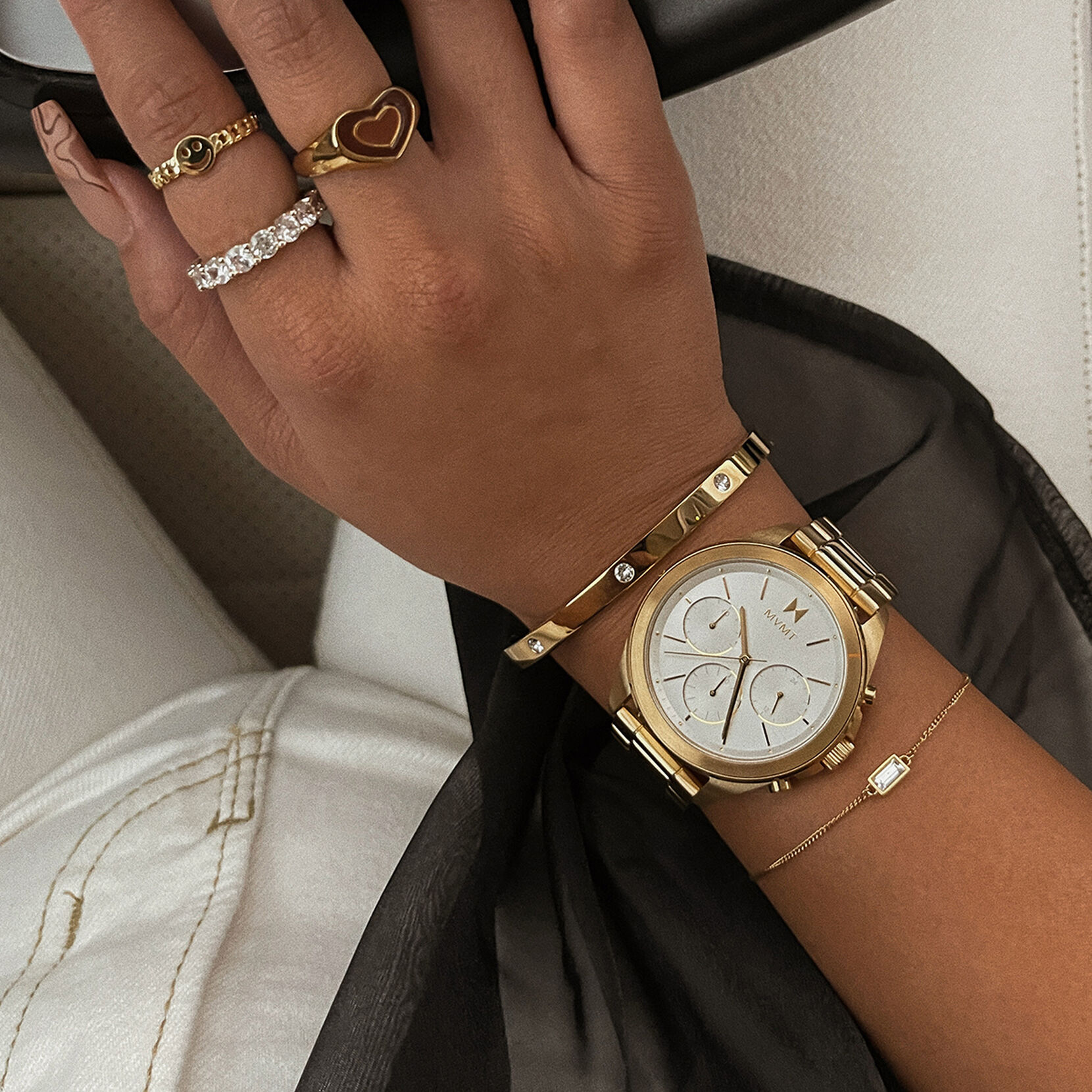 Rectangle Chain Bracelet