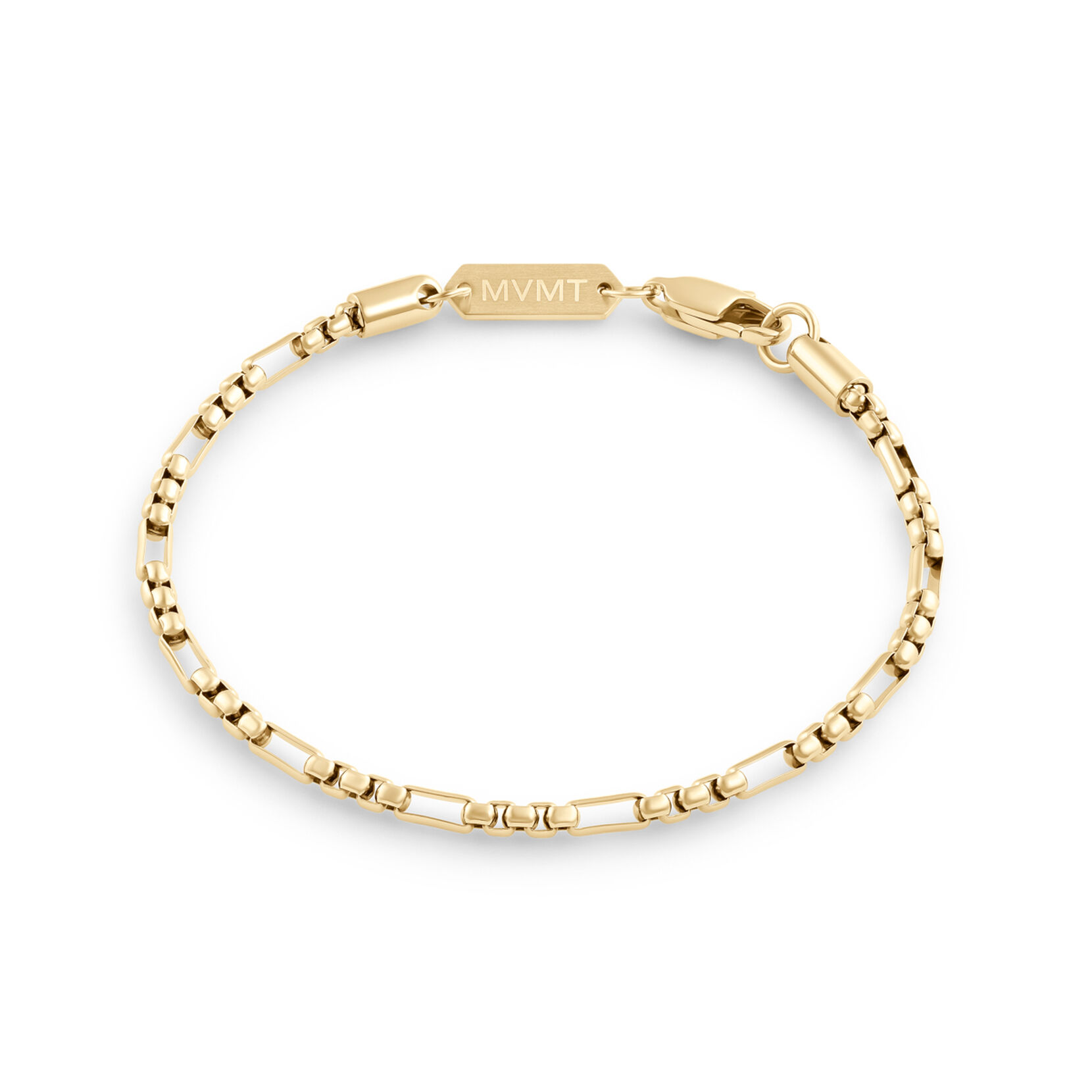 Figaro Box Chain Bracelet