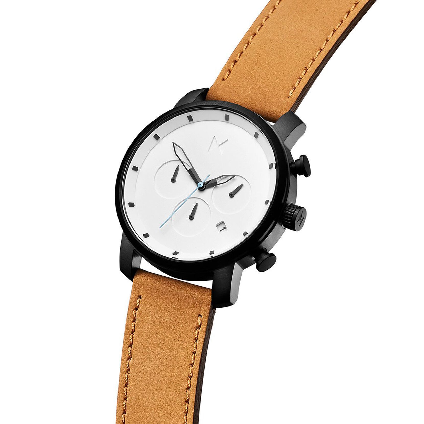 Chrono 40MM White Black Tan