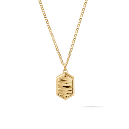 Hex Pendant Necklace