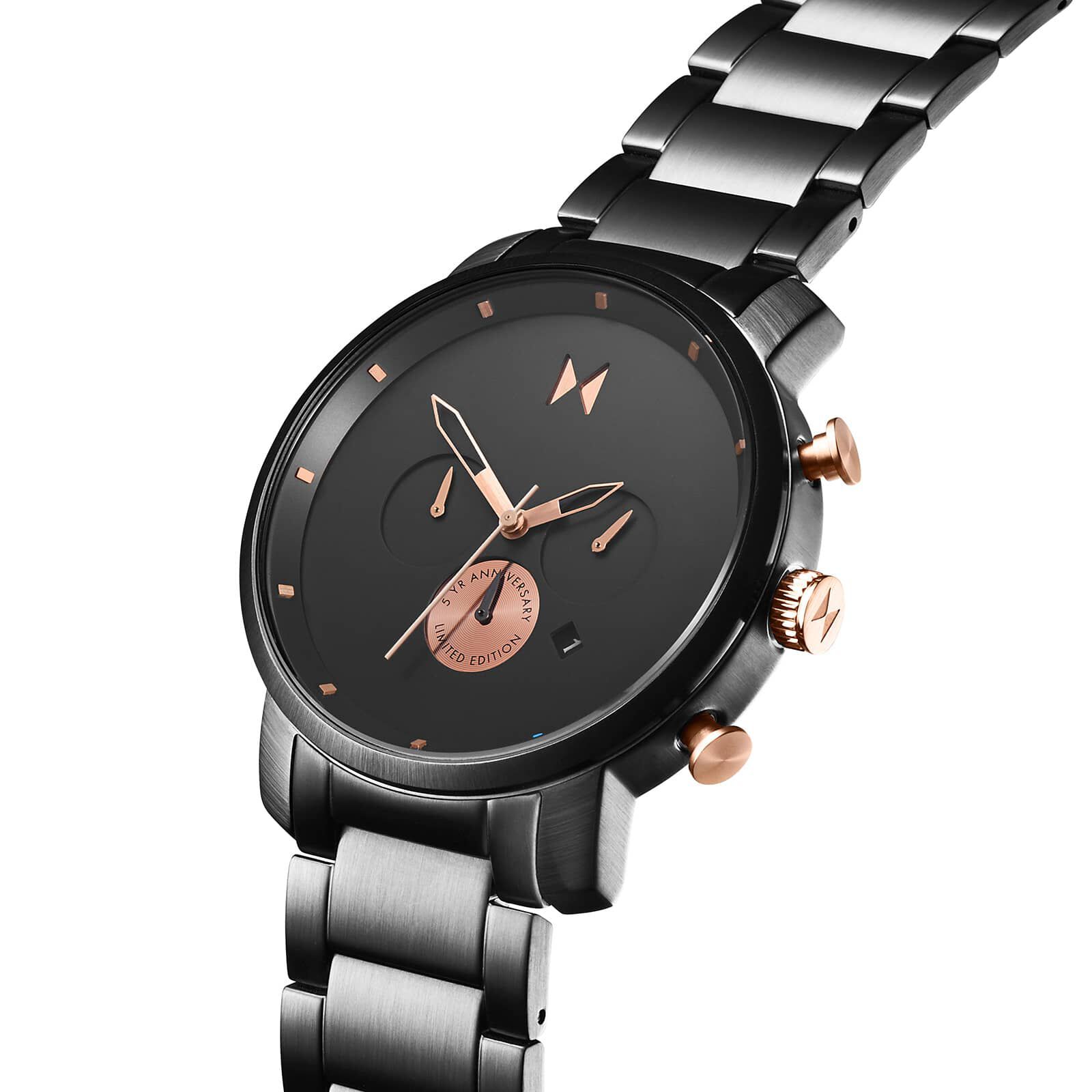 Mvmt chrono black rose new arrivals