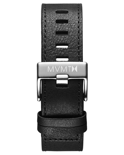 Chrono - 22mm Black Leather