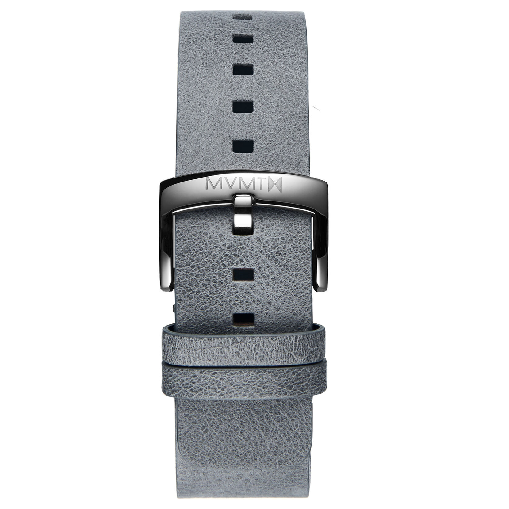 Blacktop - 24mm Grey Leather