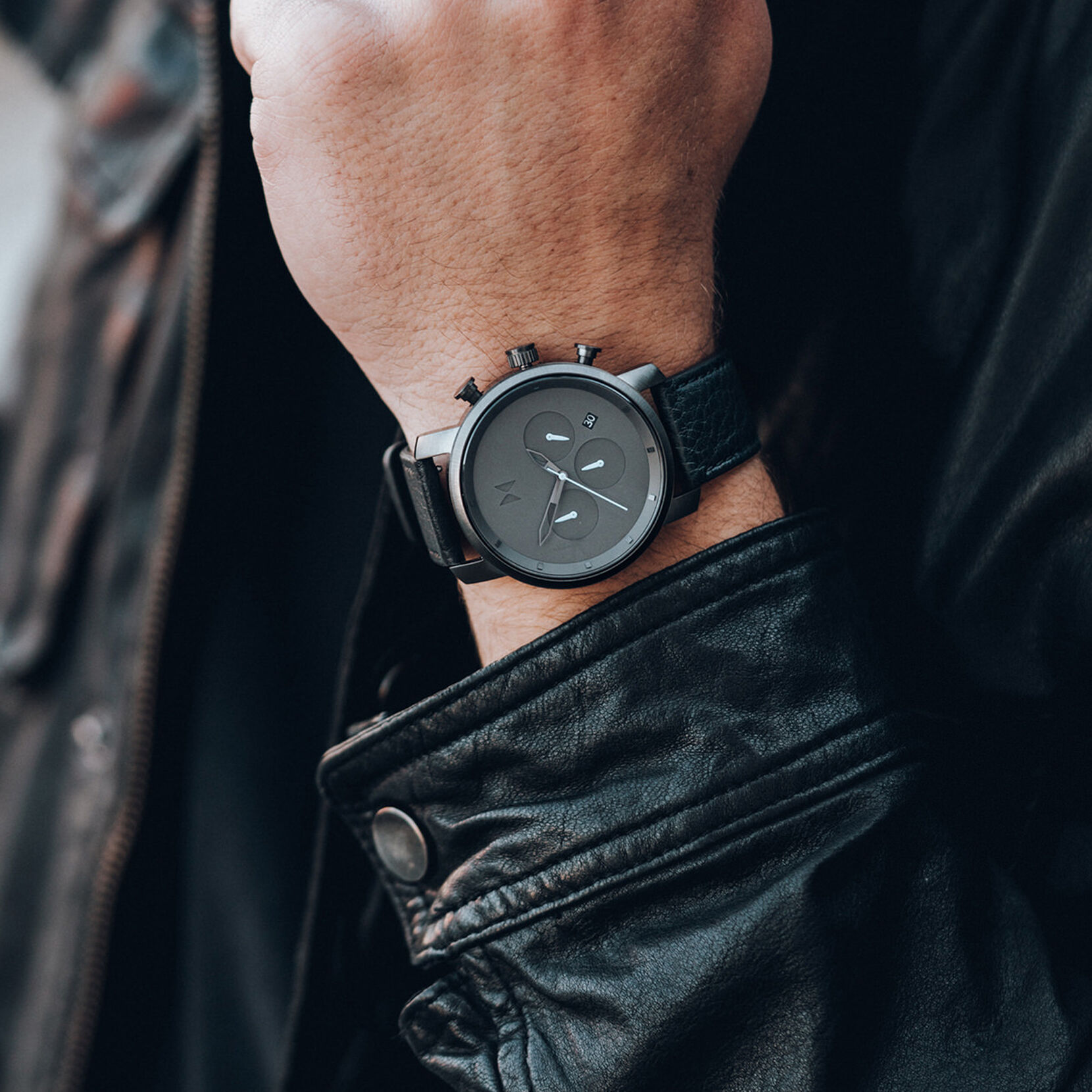 Chrono 40mm Gunmetal Black