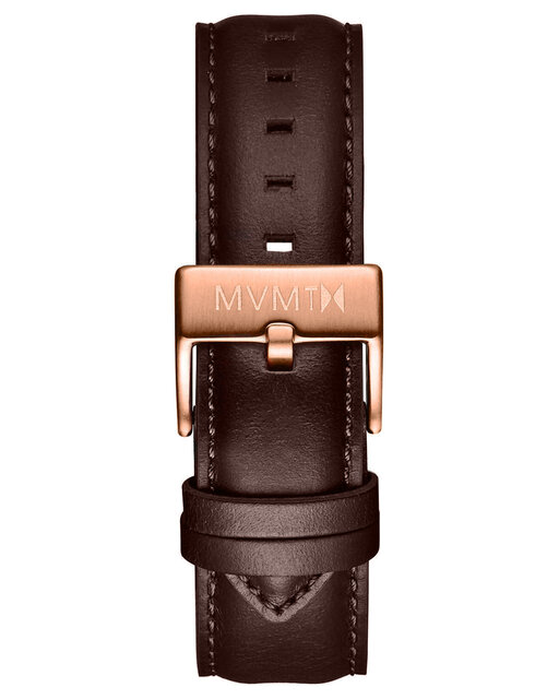 40 Series - 20mm Brown Leather