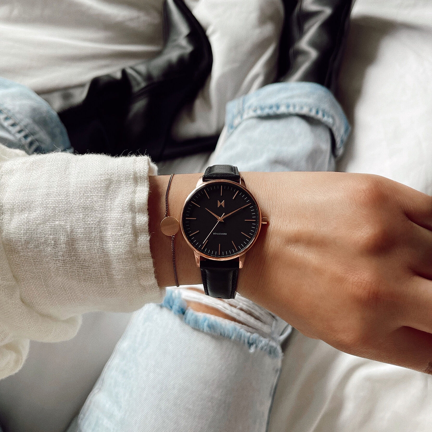 Disc Chain Bracelet